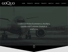 Tablet Screenshot of goquo.com